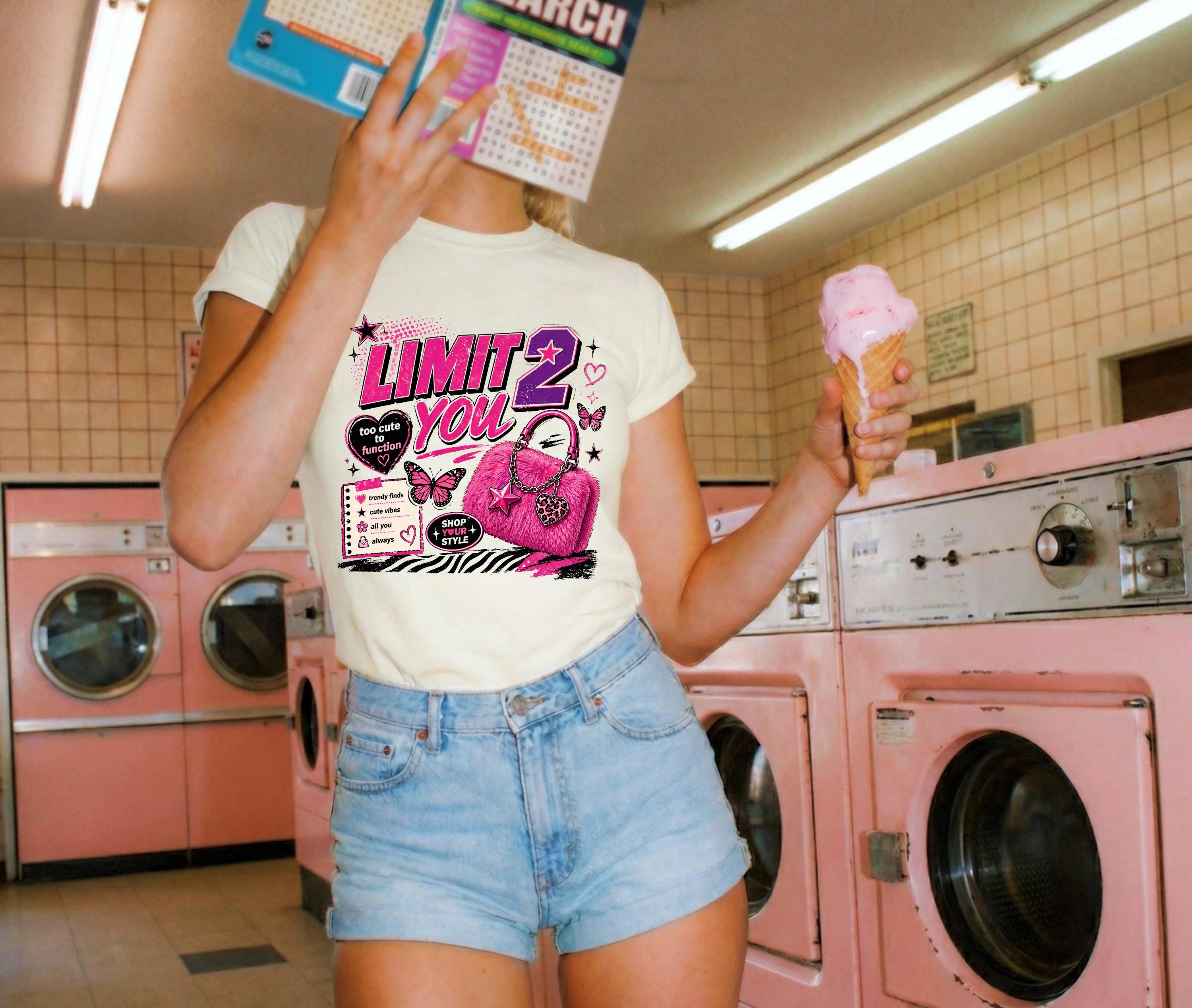 Y2K Graphic Tee, Pink Coquette Top, 2000s Fashion, Unisex Fit