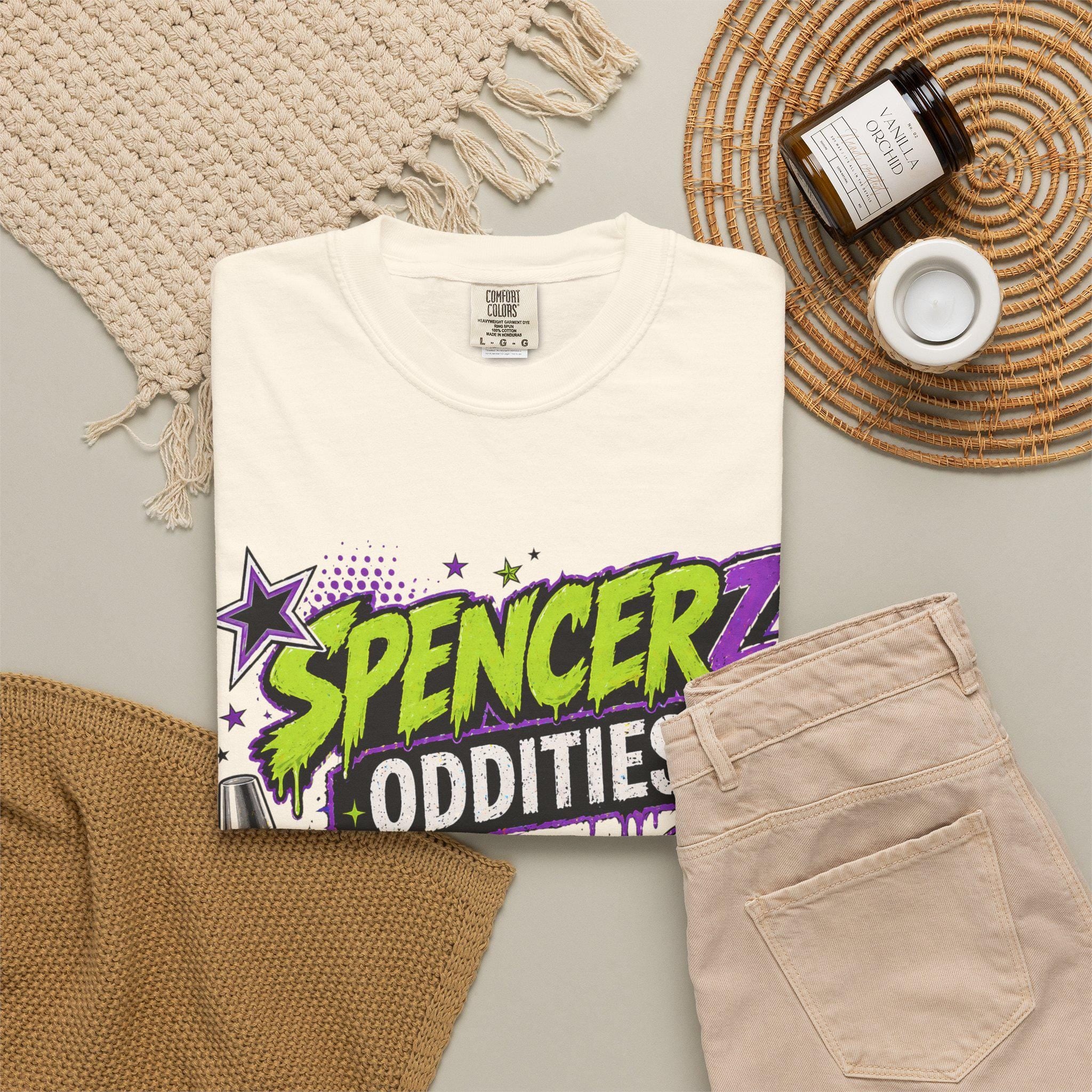 Spencerz Oddities Shirt, Y2K Alt Graphic Tee, Weirdcore Aesthetic Shirt, Mall Goth Shirt, Retro Alien Tee, 2000s Nostalgia Shirt