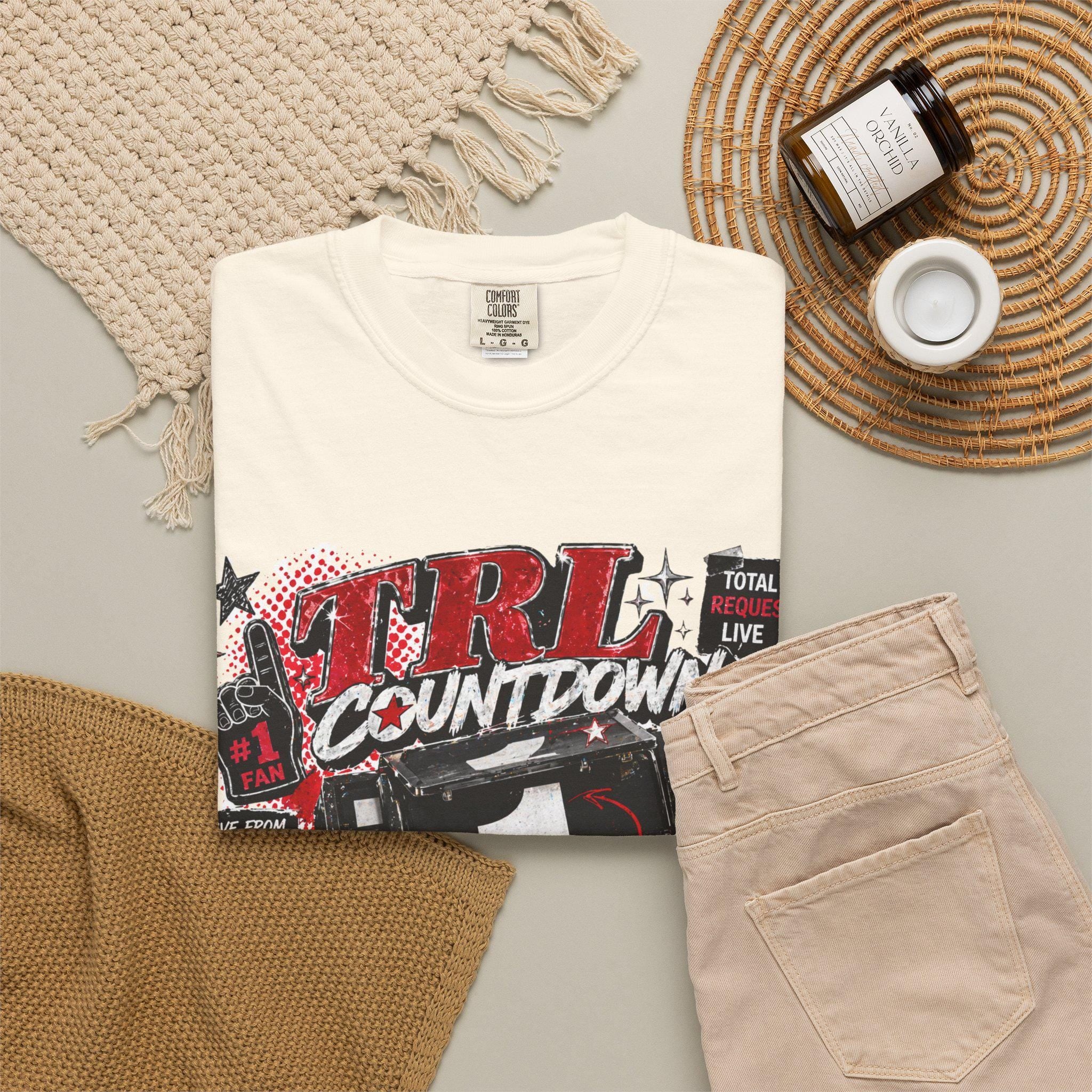 TotalL Countdown Graphic Tee, Y2K Pop Culture Nostalgia Shirt