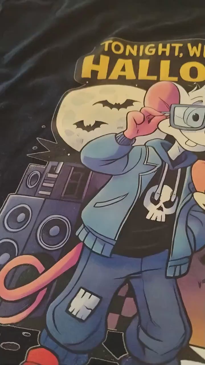 Parody Halloween Takeover Unisex Cotton Tee: Spooky Graphic Shirt for Autumn Celebrations & Costume Parties